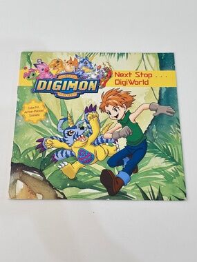 Vintage 2000 Digimon Next Stop DigiWorld Story Book Y2K Digital Monsters
